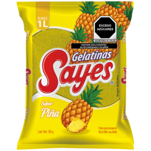 GELATINA  AGUA  SABOR  PIÑA