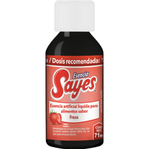 ESENCIA    SABOR  FRESA