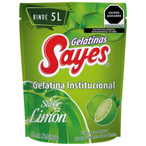 GELATINA AGUA SABOR LIMON