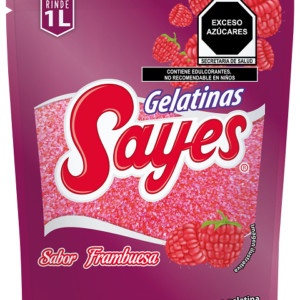 GELATINA AGUA   SABOR FRAMBUESA