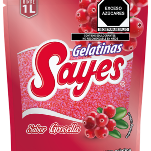 GELATINA AGUA   SABOR GROSELLA