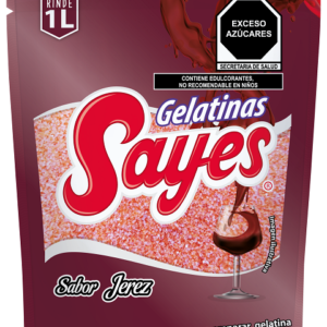 GELATINA AGUA   SABOR JEREZ