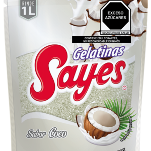 GELATINA LECHE   SABOR COCO