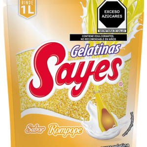 GELATINA LECHE   SABOR ROMPOPE