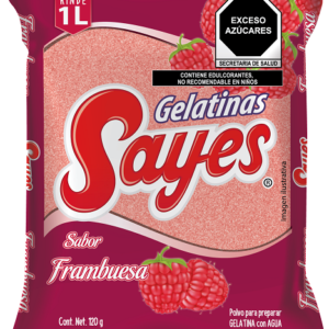 GELATINA AGUA   SABOR FRAMBUESA