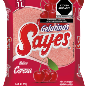 GELATINA AGUA   SABOR CEREZA