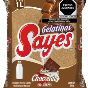 GELATINA LECHE   SABOR CHOCOLATE