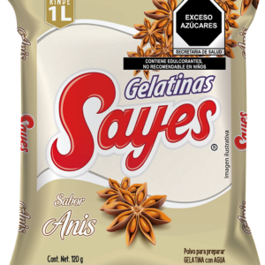 GELATINA AGUA   SABOR ANIS
