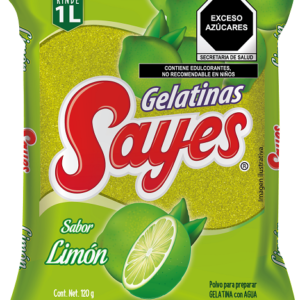 GELATINA AGUA   SABOR LIMON